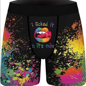 Mens Boxer Briefs Funny Novelty Underwear